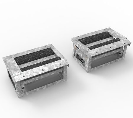 BM12200 bremseprøvestand - 3D illustration