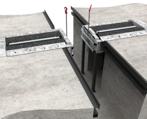 BM14200 bremseprøvestand med belastningssystem - 3D illustration