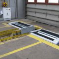 BM14200 roller brake tester in workshop