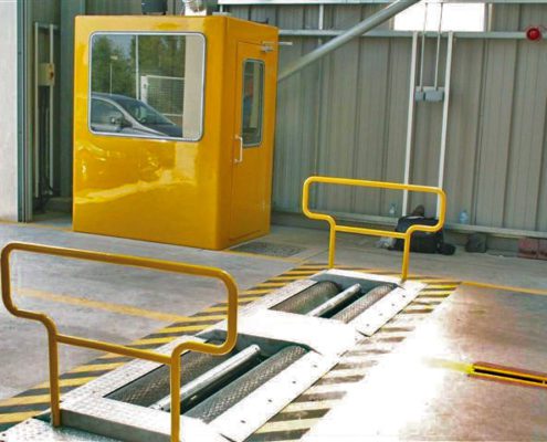 BM14200 roller brake tester in-ground