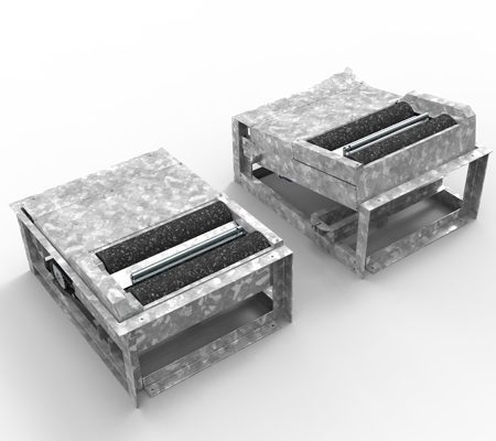 BM17200 bremseprøvestand - 3D illustration