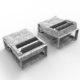 BM17200 roller brake tester - 3D illustration