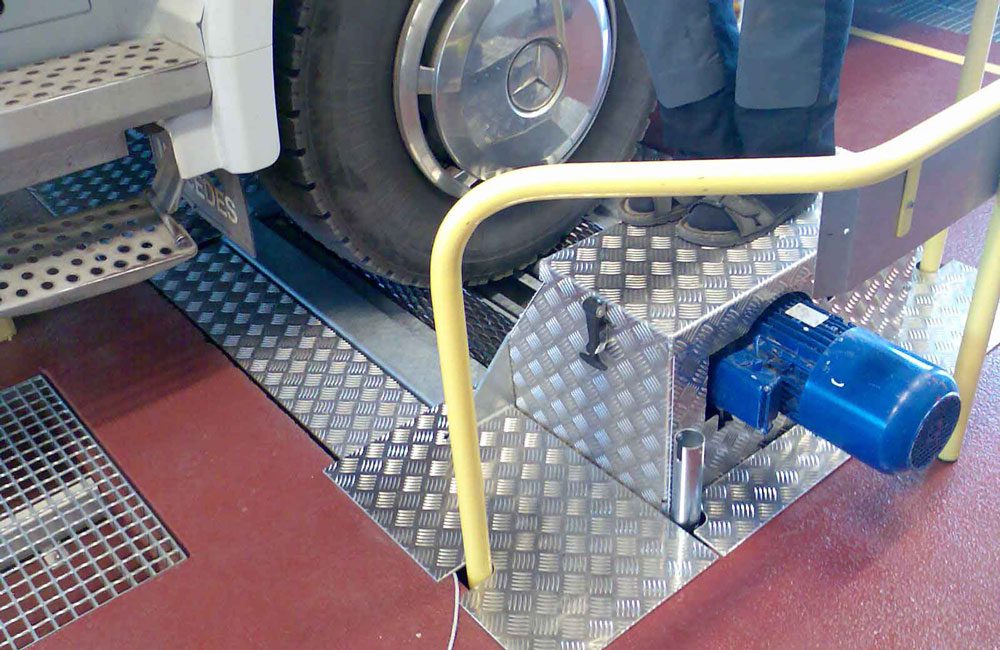 BM20200 Mobile Roller Brake Tester - BM Test Equipment