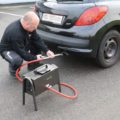 BM3101 smoke meter in use