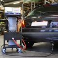 BM3201 combined emission tester in use