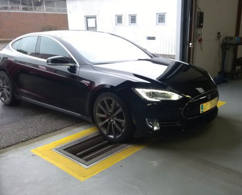 BM4010 Bremseprøvestand med Tesla