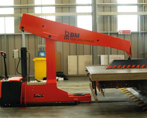 BM74000 chassis belastningssystem
