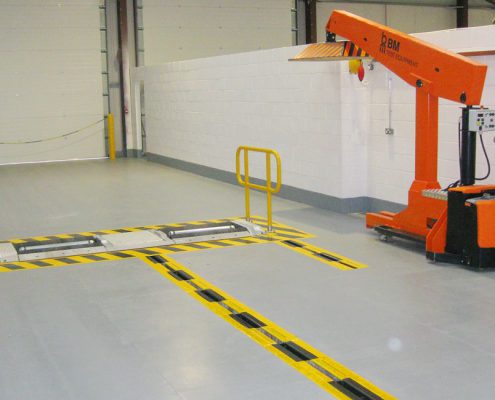 BM74000 chassis belastningssystem