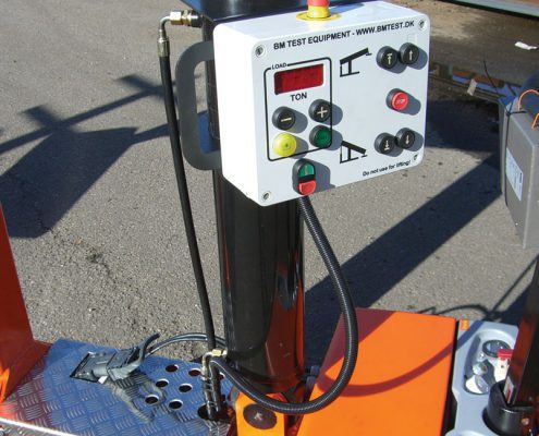 BM74000 chassis belastningssystem