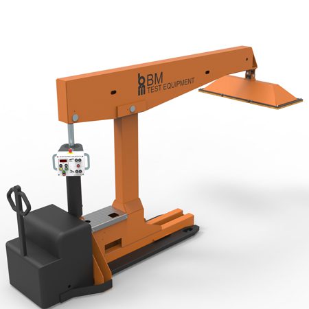 BM74000 chassis load simulation - 3D illustration