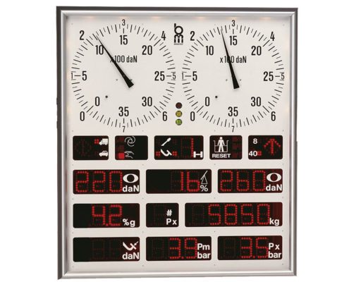 Display til testudstyr X200