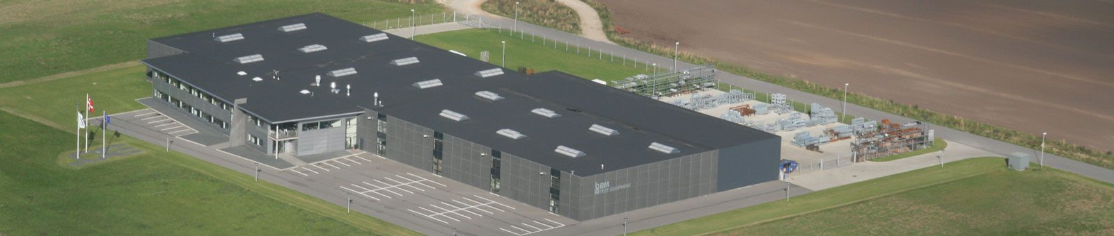 BM Test Equipment factory from air