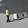 BM53000 mobil slitagetester kan flyttes af bare én person