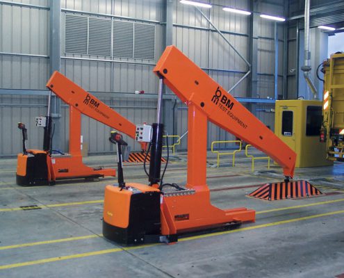 BM74000 chassis belastningssystem