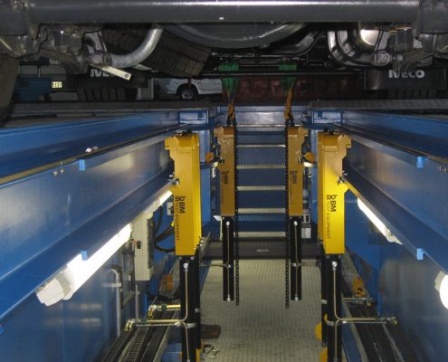 Chassis belastningssystem i arbejdsgrav
