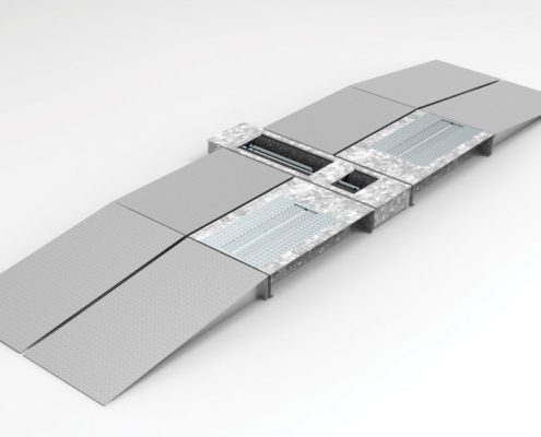 BM1010 testlinie - 3D illustration