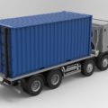 BM90 container lifting system - 3D illustration