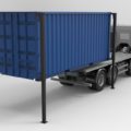 BM90 container lifting system - 3D illustration