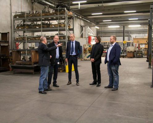 Visit by Mayor Torsten Nilsen and City Manager Lasse Jacobsen