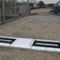 BM12200 roller brake tester in-ground installed outdoor