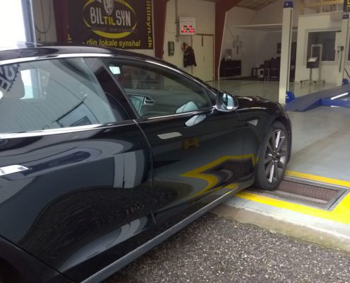 BM4010 Bremseprøvestand med Tesla