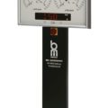 Display for testing equipment X010 mounted on column