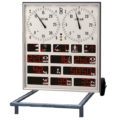 Display for testing equipment X200 on a trolley
