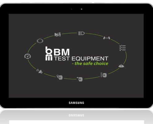 FlexCheck-Android-UK-1000x650px-8 BM FlexCheck Android App - front screen on tablet