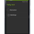 BM15 Tire Tread Scanner - app on smartphone