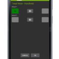 BM15 Tire Tread Scanner - app on smartphone